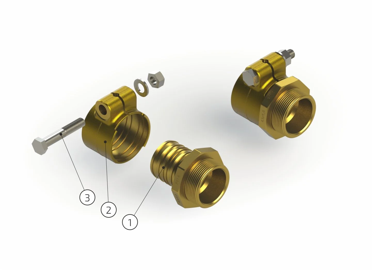 Фитинг компрессионный